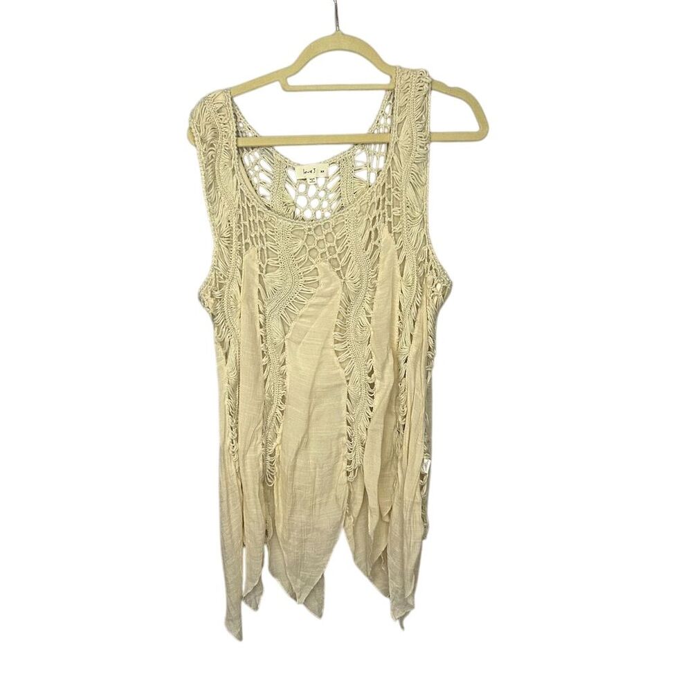 Vivid Collection Women's 3XL Beige Camisole Tank Top Casual Spring
